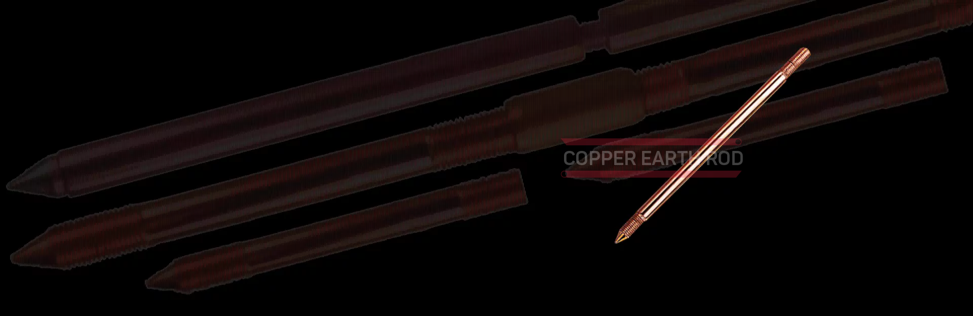 Threaded Copper Bonded Earth Rods